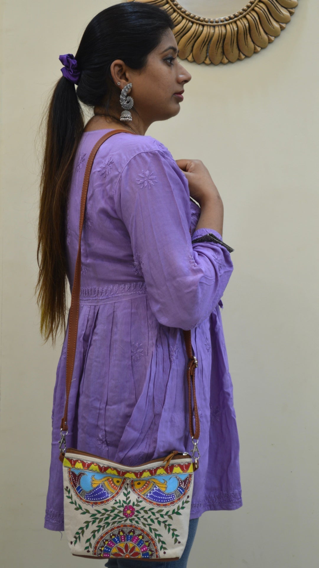 Silk Short Kurti
